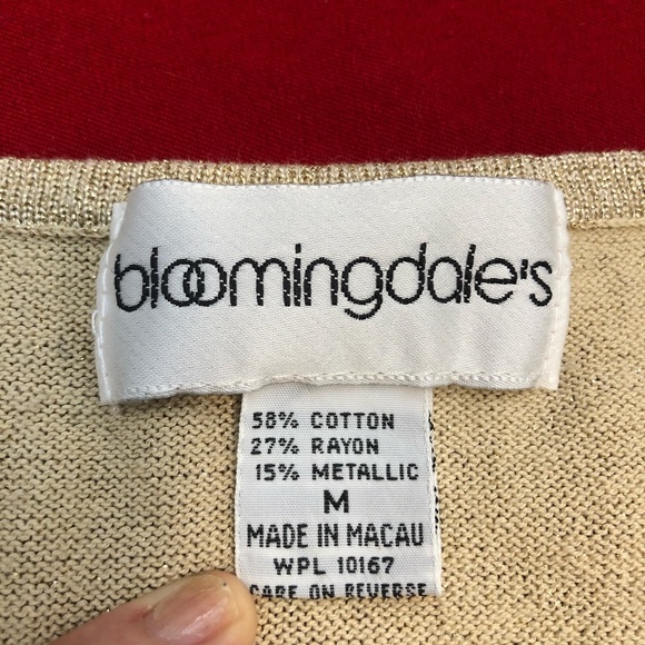 Bloomingdale’s Gold Dress - Picture 2 of 4